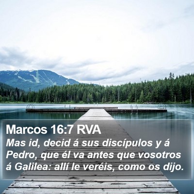 Marcos 16:7 RVA Bible Verse Image