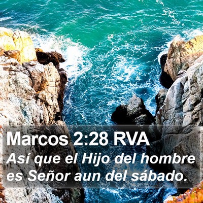 Marcos 2:28 RVA Bible Verse Image