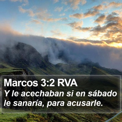 Marcos 3:2 RVA Bible Verse Image