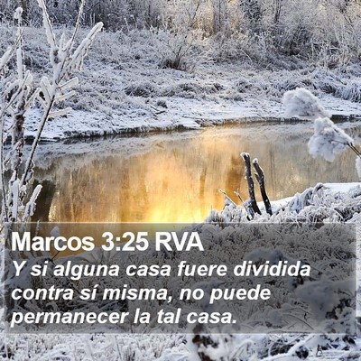 Marcos 3:25 RVA Bible Verse Image