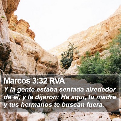 Marcos 3:32 RVA Bible Verse Image