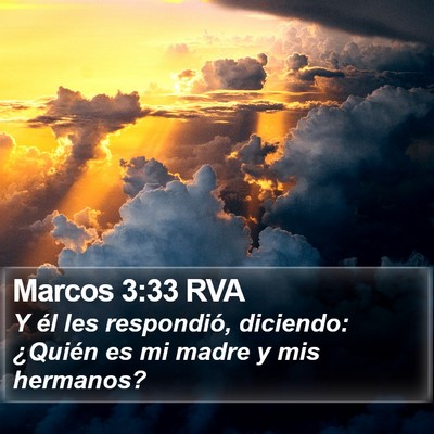 Marcos 3:33 RVA Bible Verse Image