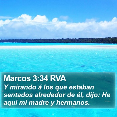 Marcos 3:34 RVA Bible Verse Image