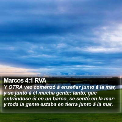Marcos 4:1 RVA Bible Verse Image