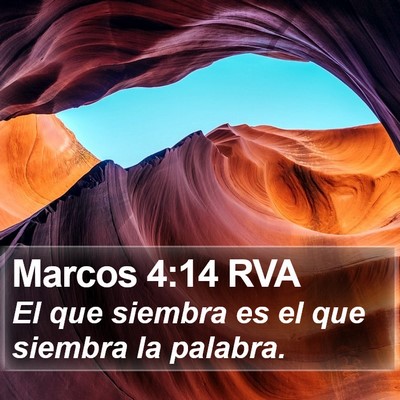 Marcos 4:14 RVA Bible Verse Image