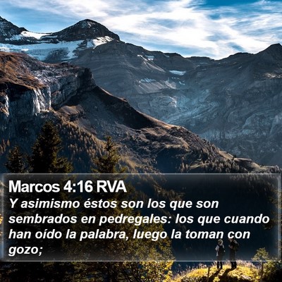 Marcos 4:16 RVA Bible Verse Image