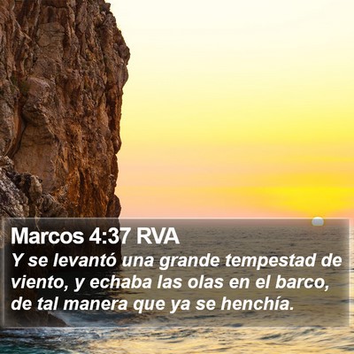 Marcos 4:37 RVA Bible Verse Image