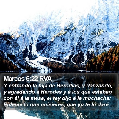 Marcos 6:22 RVA Bible Verse Image