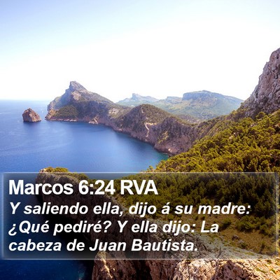 Marcos 6:24 RVA Bible Verse Image