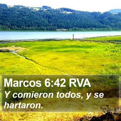 Marcos 6:42 RVA Bible Verse Image