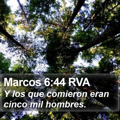 Marcos 6:44 RVA Bible Verse Image