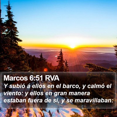 Marcos 6:51 RVA Bible Verse Image