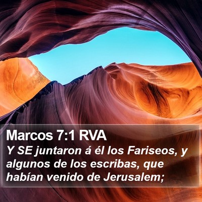 Marcos 7:1 RVA Bible Verse Image
