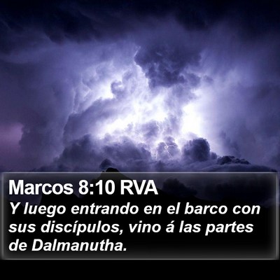 Marcos 8:10 RVA Bible Verse Image