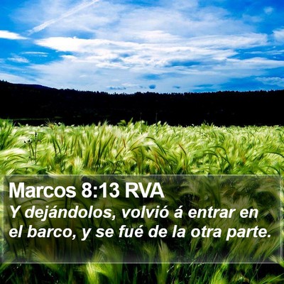 Marcos 8:13 RVA Bible Verse Image