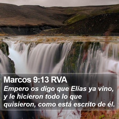 Marcos 9:13 RVA Bible Verse Image