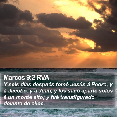 Marcos 9:2 RVA Bible Verse Image
