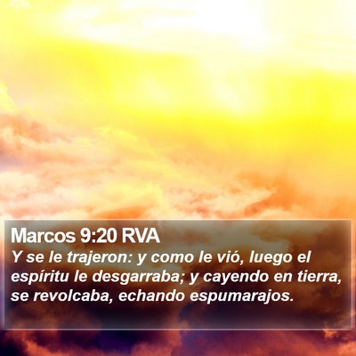 Marcos 9:20 RVA Bible Verse Image