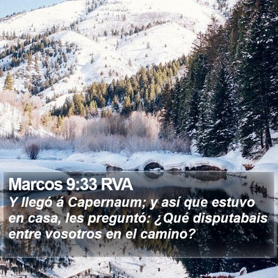 Marcos 9:33 RVA Bible Verse Image