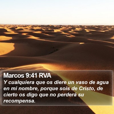 Marcos 9:41 RVA Bible Verse Image