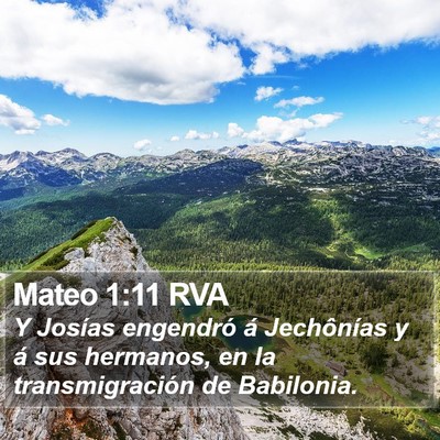 Mateo 1:11 RVA Bible Verse Image