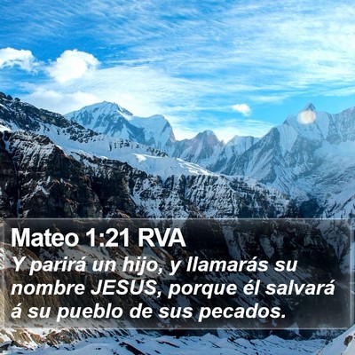 Mateo 1:21 RVA Bible Verse Image