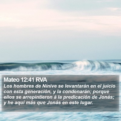 Mateo 12:41 RVA Bible Verse Image