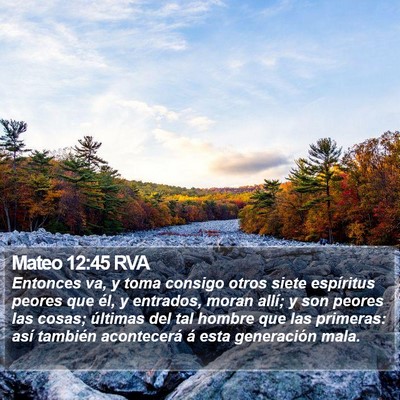 Mateo 12:45 RVA Bible Verse Image