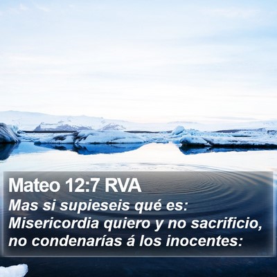 Mateo 12:7 RVA Bible Verse Image