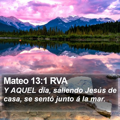 Mateo 13:1 RVA Bible Verse Image