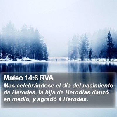 Mateo 14:6 RVA Bible Verse Image