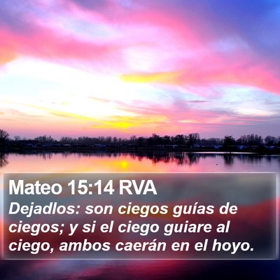 Mateo 15:14 RVA Bible Verse Image