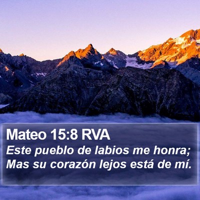 Mateo 15:8 RVA Bible Verse Image