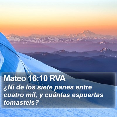 Mateo 16:10 RVA Bible Verse Image