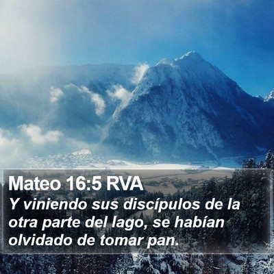 Mateo 16:5 RVA Bible Verse Image