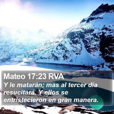 Mateo 17:23 RVA Bible Verse Image