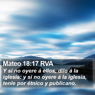 Mateo 18:17 RVA Bible Verse Image