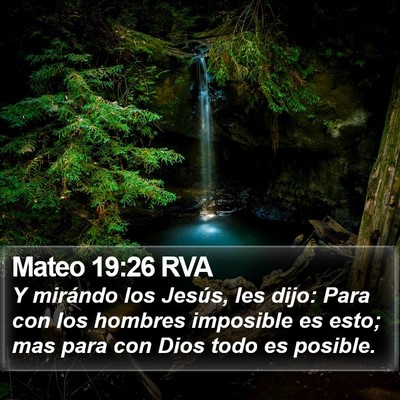 Mateo 19:26 RVA Bible Verse Image