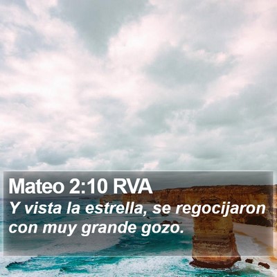 Mateo 2:10 RVA Bible Verse Image
