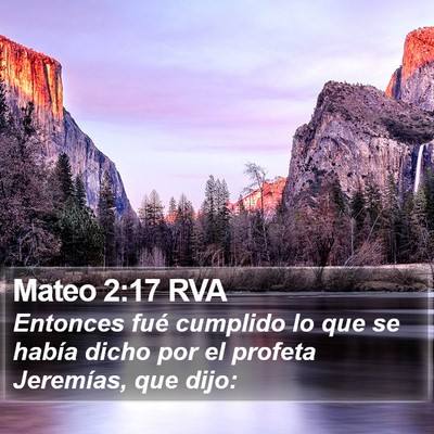 Mateo 2:17 RVA Bible Verse Image