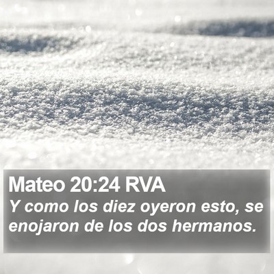 Mateo 20:24 RVA Bible Verse Image