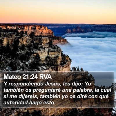 Mateo 21:24 RVA Bible Verse Image