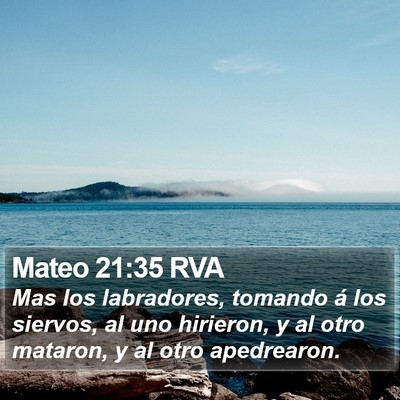 Mateo 21:35 RVA Bible Verse Image
