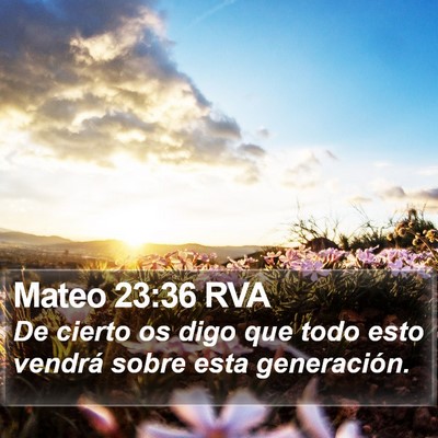 Mateo 23:36 RVA Bible Verse Image