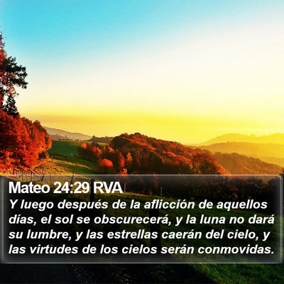 Mateo 24:29 RVA Bible Verse Image