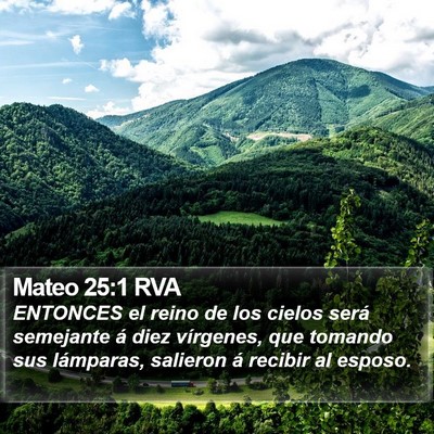 Mateo 25:1 RVA Bible Verse Image