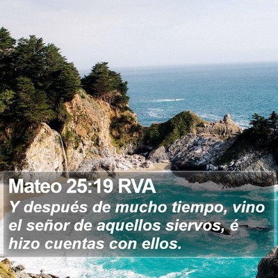 Mateo 25:19 RVA Bible Verse Image