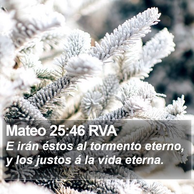 Mateo 25:46 RVA Bible Verse Image