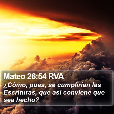 Mateo 26:54 RVA Bible Verse Image