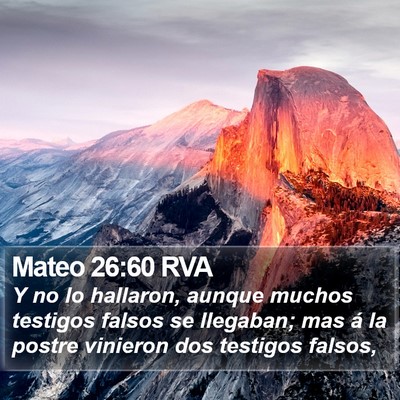Mateo 26:60 RVA Bible Verse Image